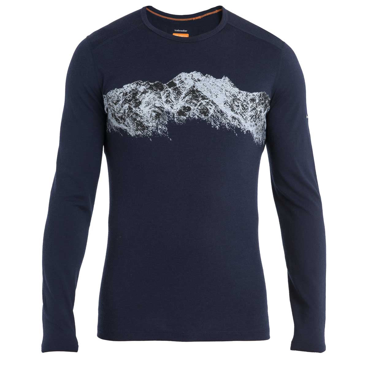 Icebreaker Merino 200 Oasis LS Crewe Remarkables Herren