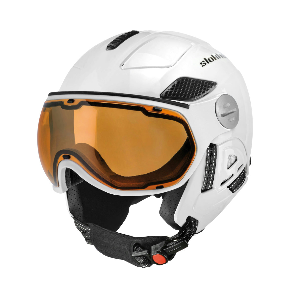 Slokker Raider Pro Visor Polar Adaptiv Skihelm