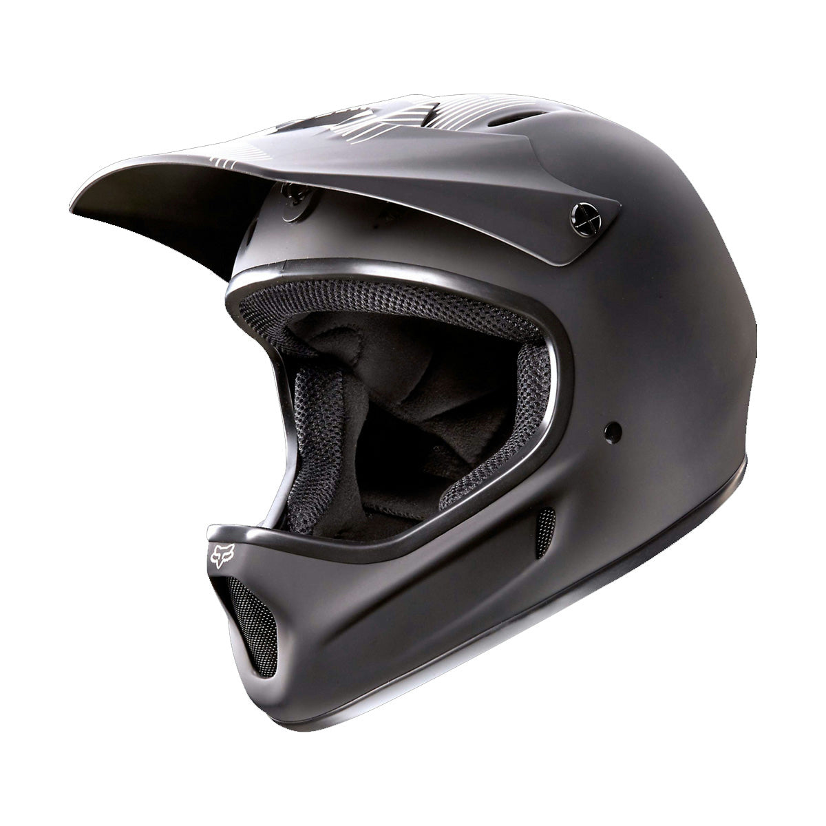 Fox Rampage Matte Black Bikehelm