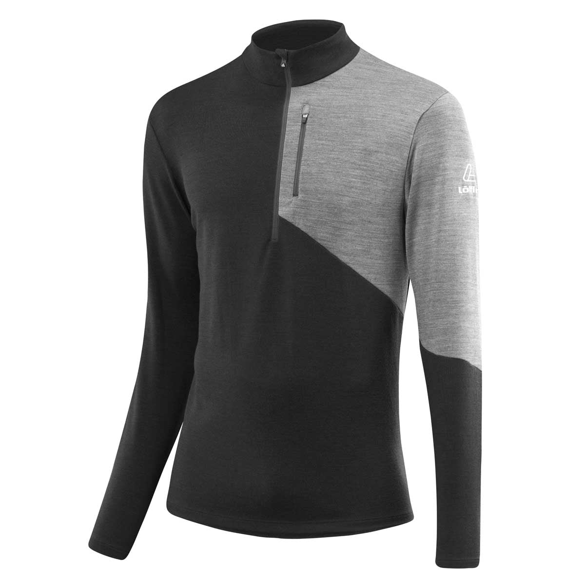 Löffler Midlayer Block Transtex Merino Herren