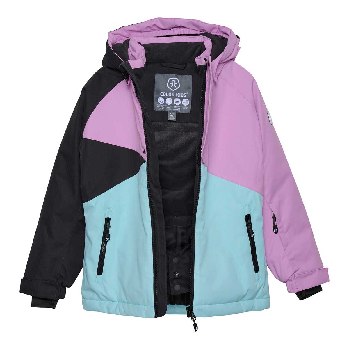 ColorKids Colorblock Skijacke Kinder