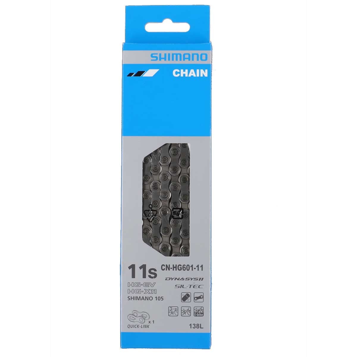 Shimano CN-HG 601 Q 11-fach, 138 Glieder Kette