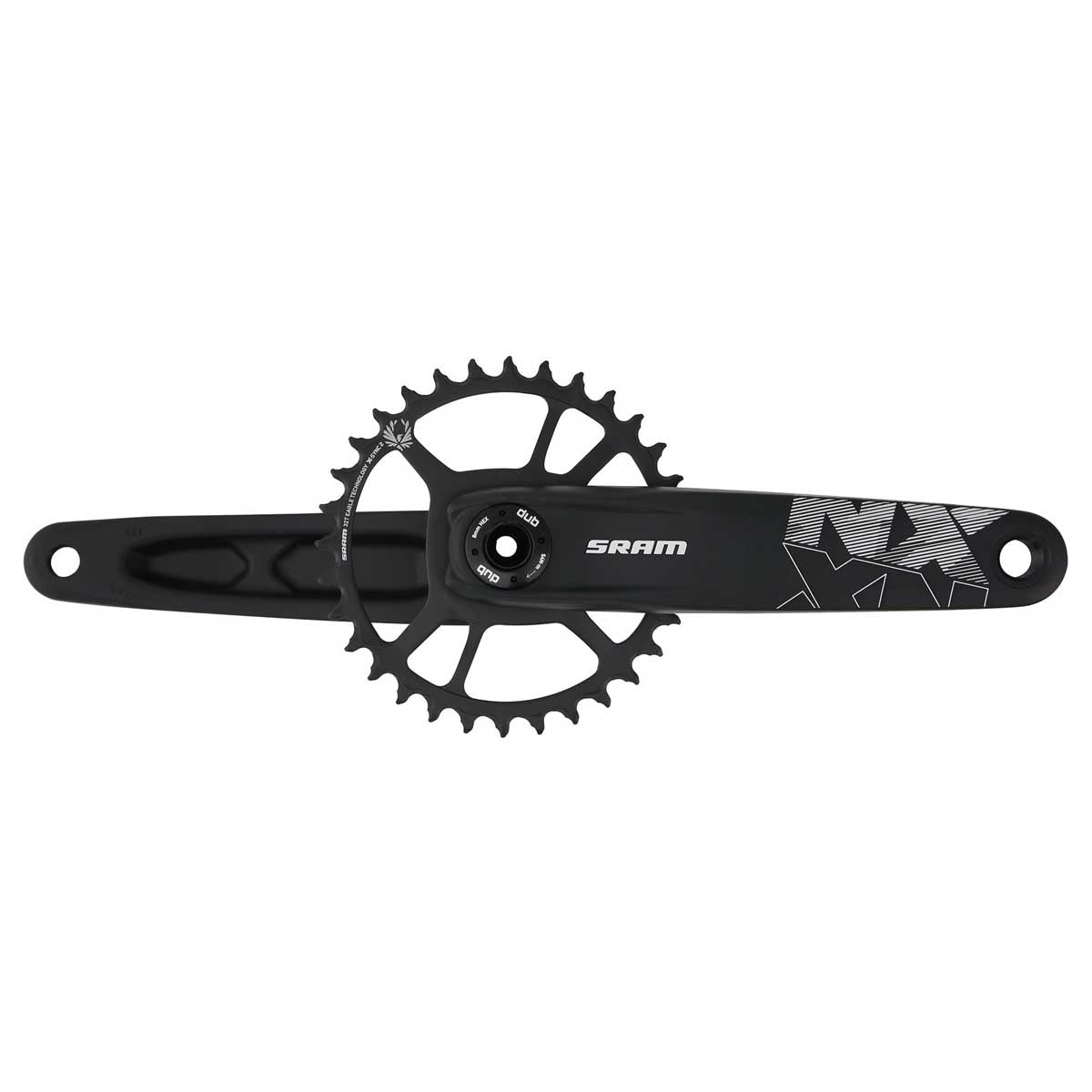 SRAM NX Eagle 32Z, 175mm, 1-fach, DUB, 11-/12-fach Kettenradgarnitur