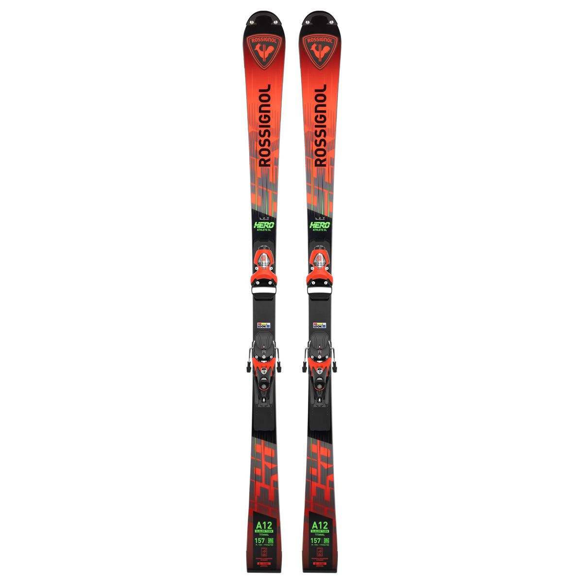 Rossignol Hero Athlete FIS SL Factory (R22) (157cm) + SPX 12 Rockerace (2024/2025)